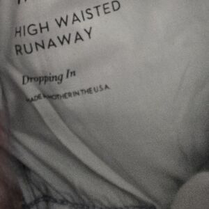 High Waisted Runaway Pants